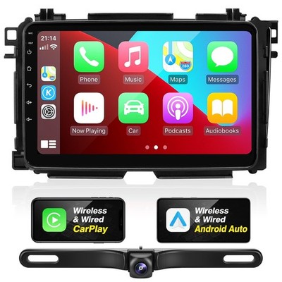 SizxNanv for 2016-2022 HR-V Radio Compatible with Wireless Carplay Android...