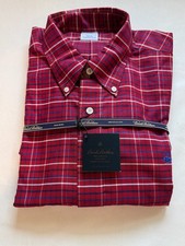 Brooks Brothers BrooksCool Red Plaid Oxford Shirt Men s XL NWT Non Iron Preppy
