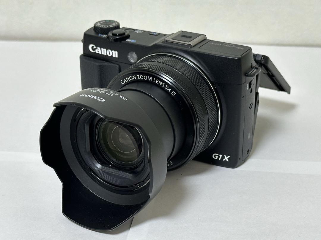 【在庫処分】 キャノン Canon PowerShot G1 X Mark II Canon PowerShot G1X Mark II Compact Camera with Wi-Fi Excellent