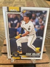 Isaac Collins 2026 Topps Series 1 Rookie Cup Baseball Card