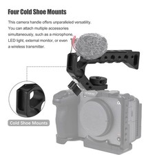 Universal Top Handel Camera Top Handgrip With 4 Cold Shoe Mounts CKQJ
