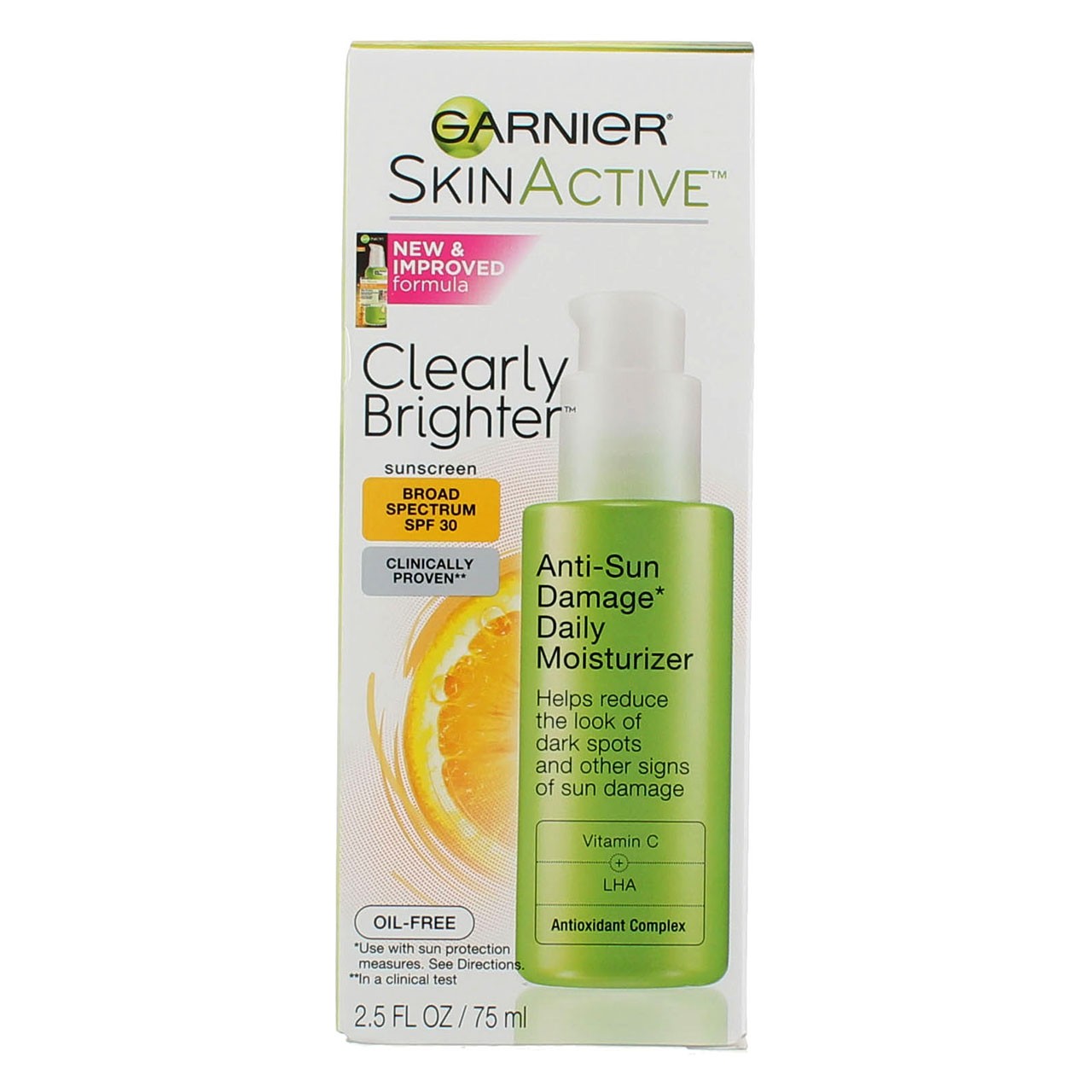 Garnier SkinActive Clearly Brighter Daily Body Moisturizer, 2.5 fl oz