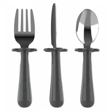 3 Piece Utensils, Gray