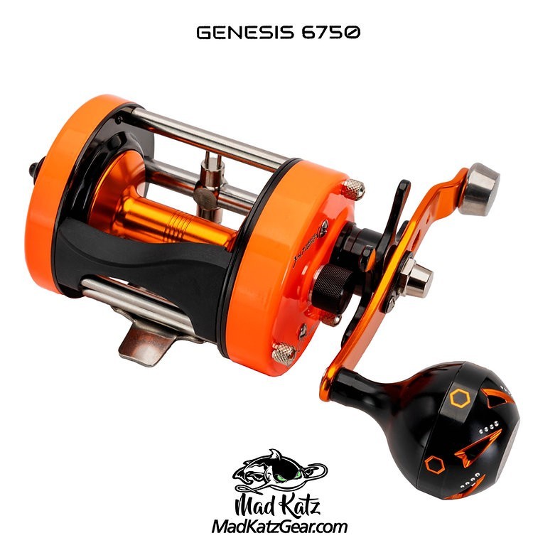 Mad Katz Genesis 6750 Helios GLOWS ORGE Right Hand 4.7:1 MX DRG 39