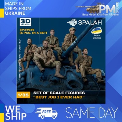 SPALAH SP34635 1/35 Set of 5 figures Best job i ever had