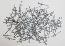 Five Star Large Head Rivet Silver 100pc 3/16i...