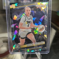2025 Panini Prizm WNBA #2 (RC) Hailey Van Lith Rookie Cracked Ice