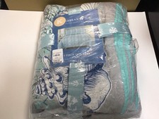 Quilt Set 3 PC. King By Caribbean Joe Oceana New. Reversible