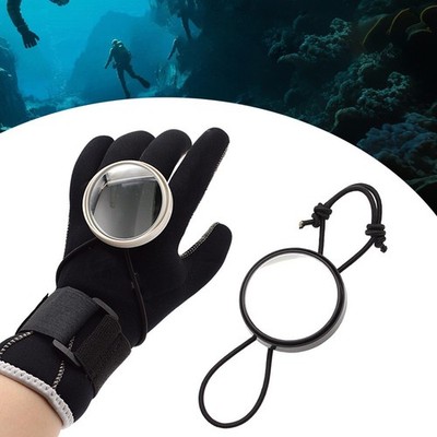 Safety Check Scuba Diving Mirror Potential Danger Awareness Compact Size