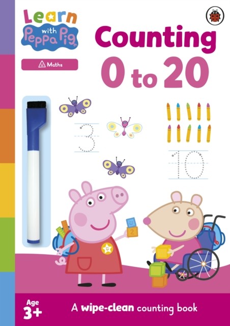Learn with Peppa: Counting 0–20 by Peppa Pig (Paperback Book)