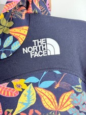 The North Face Kids Floral Hoodie Pullover Navy Multicolor Cozy Outdoor Sweatshi