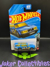 Hot Wheels 2026 Blue Volvo 240 Drift Wagon 69/250 HW Mods 2/5 D Case