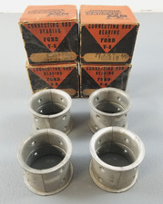 4 New Rod Bearings Fb25 X10 .010 1937 1938 1939 Ford 60hp V-8 52-6211 .010