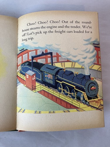 The Wonder Book of Trains 1952 Text by Lisa Peters - Imagen 6 de 10