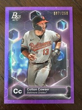 2022 Bowman Platinum - Precious Elements Colton Cowser #PE-2 Purple /250 (RC)
