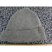 Bula Gray Knit Beanie Hat Warm Cuffed Winter Ski Snowboard Casual