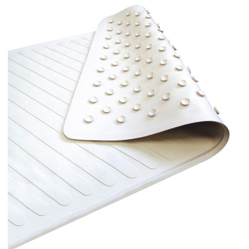 Nonslip Tub Mat - Shower Mat and Bathtub Mat, White, 28 x 16