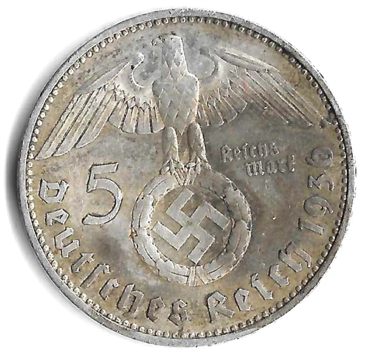 银色1936 年德国硬币| eBay