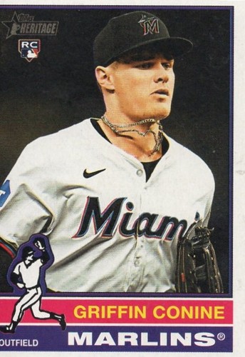 2025 Topps Heritage #111 Griffin Conine | Baseball Card