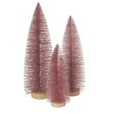 Pink Bristle Tree Xmas *