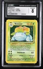 CGC 8 NM/MINT Venusaur 15/102 Base Set Holo Pokemon Card
