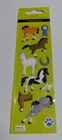 Stickers Sandylion Slim Puffy Horses Ponies Ribbon Saddle Horse Shoe