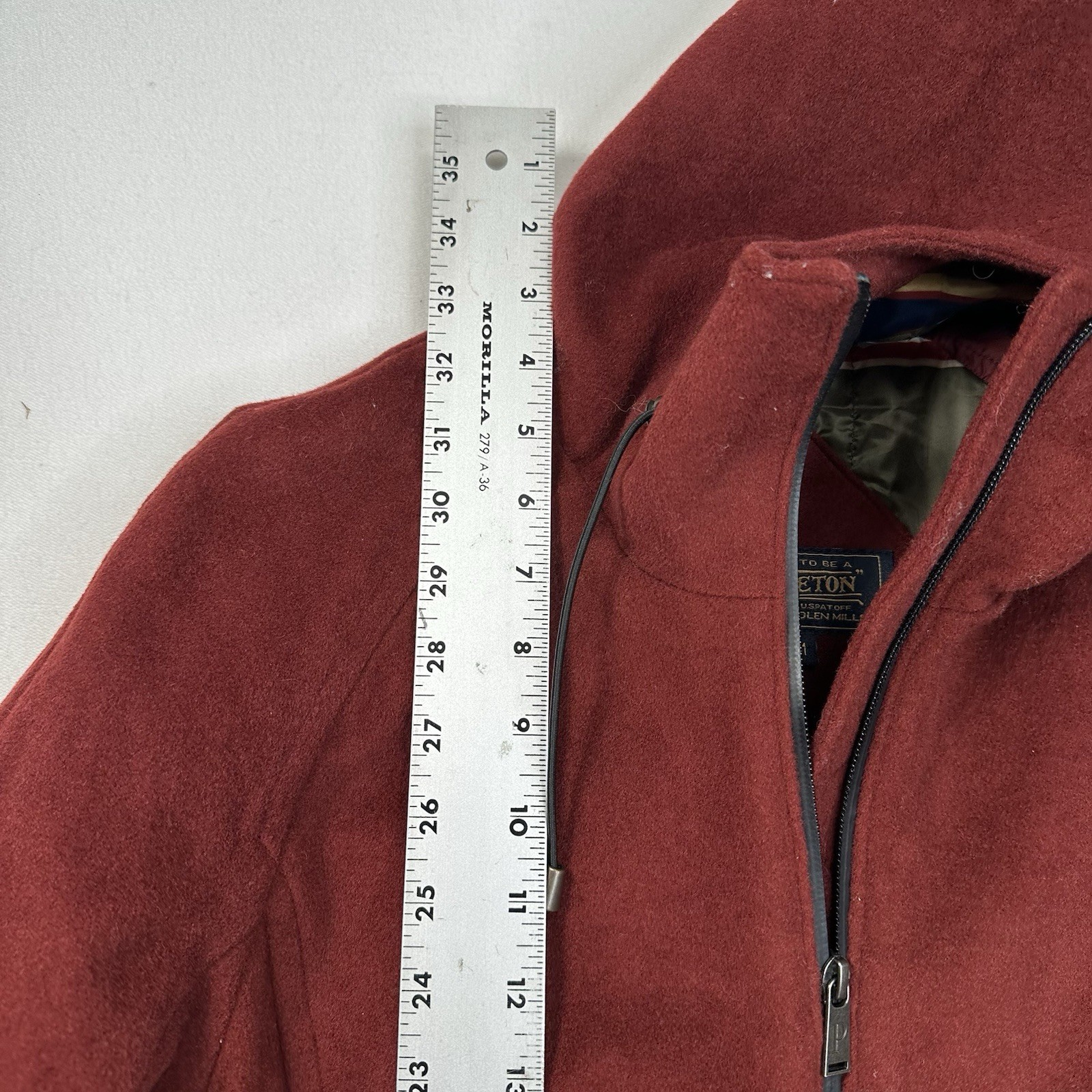 PENDLETON BEVERLY PATCH POCKETS ANORAK WOOL COAT … - image 8