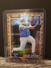 2026 Topps Series 1 Carlos Estevez Gold Foil Spring Training Variation /50