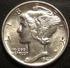 1941 Mercury Dime - Nice Uncirculated Coin