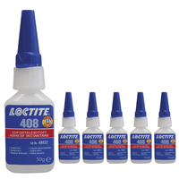 Loctite 408 Sekundenkleber 6 X 50 G Industrie Sofortkleber AusblüHarm