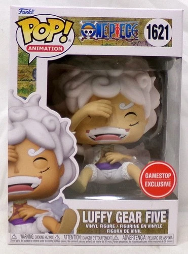 Funko Pop! 1621 Luffy Gear Five One Piece Gamestop Exclusive Vinyl Figure