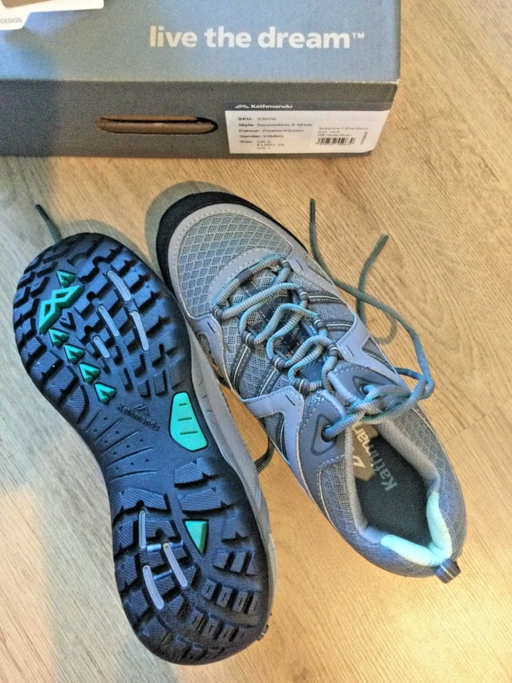 Kathmandu Serpentine II Women's Hiking Walking Shoes Grey - size 8  - image 4 of 4