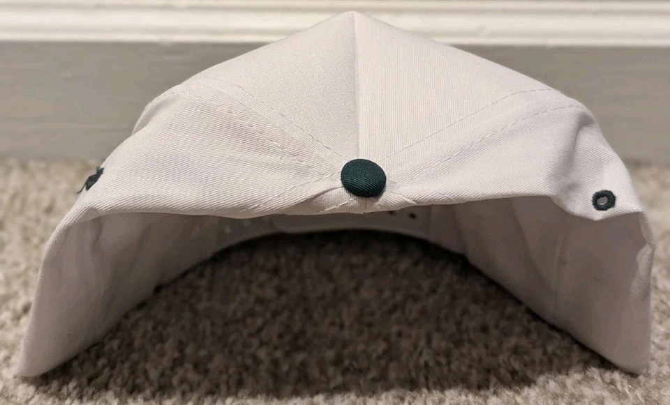 Vintage 80s 90s Morningstar Farms Snapback Hat Cap RARE vegan vegetarian punk - Image 3 of 4