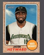 2017 Topps Heritage Minor League #134 Jacob Heyward