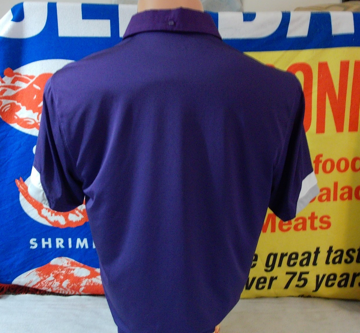 ASHLAND UNIVERSITY Eagles FOOTBALL Polo Shirt Men's Large NCAA D-II G-MAC OHIO thumbnail 5