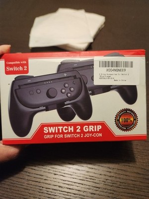 2 Pack Joy-Con Controller Handle Grips Nintendo Switch 2  Gamepad Blue Orange