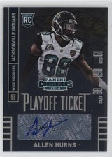 2014 Panini Contenders Playoff Ticket /199 Allen Hurns (White Jersey) Auto u0u