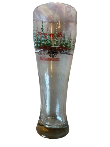 Bicchiere Pilsner birra invernale vintage Budweiser Clydesdale Holiday🎄 - Foto 2 di 4