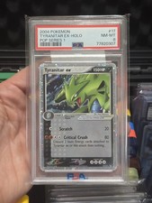 2004 POKEMON POP SERIES 1 #17 TYRANITAR EX-HOLO PSA 8 on eBay