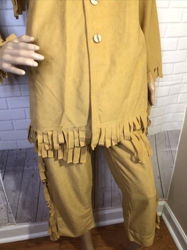 Vintage Native American Western Show Costume High Quality Pants 34 In Size M - Picture 3 of 19