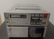 SONY SL-F1E + TT-F1E Registratore betamax portatile + timer digitale vcr tape
