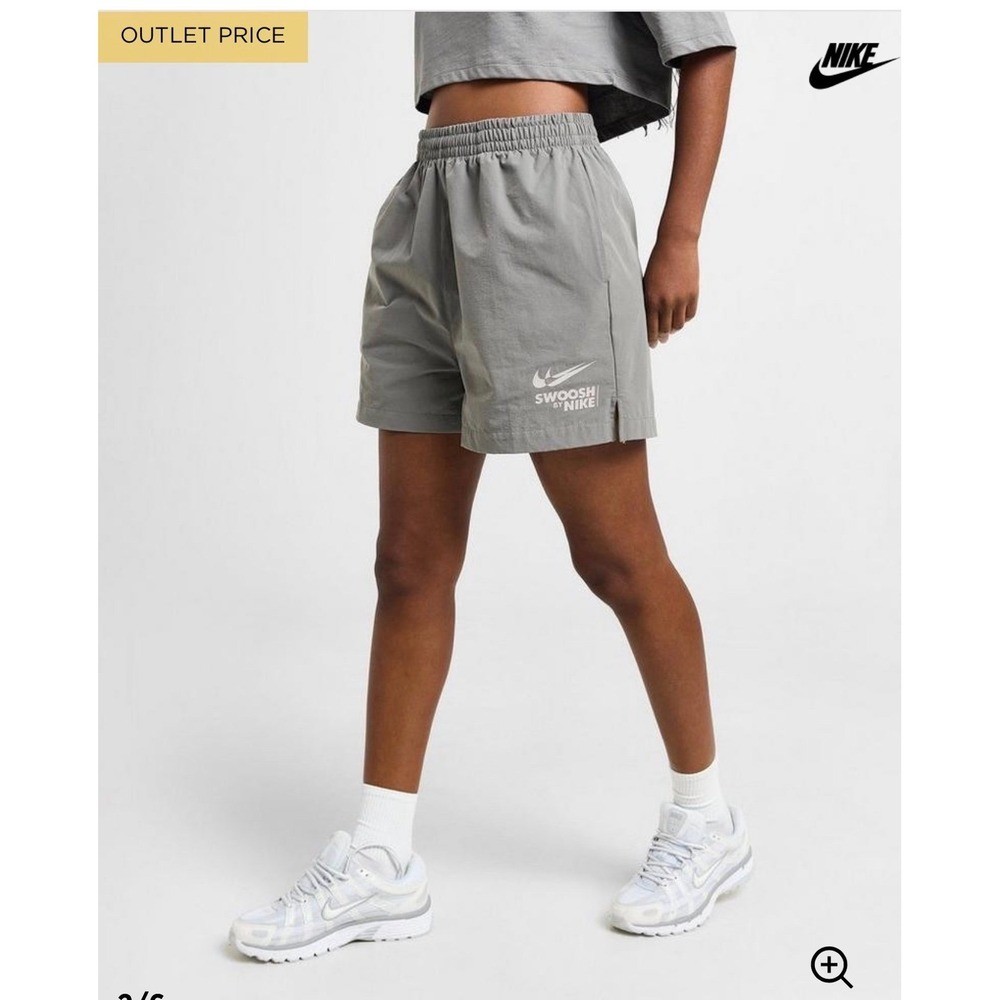 Nike SWOOSH shorts gray medium thumbnail 11