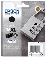Epson 35XL / T3591 / C13T35914010 / C13T35914020 Tinte Schwarz