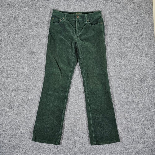 Ralph Lauren LRL Hose Waldgrün Damen Größe gemessen 27x27 Preppy Herbst - Bild 2 von 7