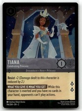 Tiana Celebrating Princess 196/204 Foil Rise of the Floodborn Disney Lorcana