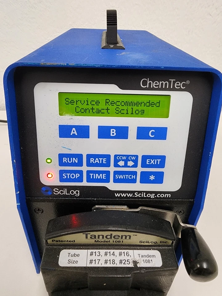Bomba peristáltica ChemTec SciLog velocidade variável presicion com cabeça tandem 1081 - Imagem 2 de 4