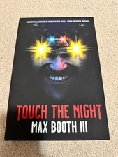 Cemetery Dance Touch the Night by Max Booth Signed Limited PC like-new Unread