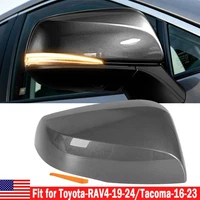 Right Gray Side Rearview Mirror Cover Cap For 2016 2017 2018-2023 Toyota Tacoma (For: More than one vehicle)