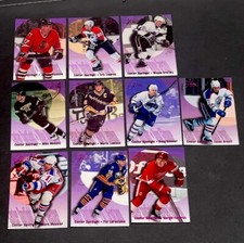 1994-95 Flair Center Spotlight Complete Set 1-10 GRETZKY LEMIEUX FEDOROV +++