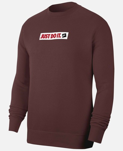 Crew Fleece Just Do It Sweatshirt Size 
